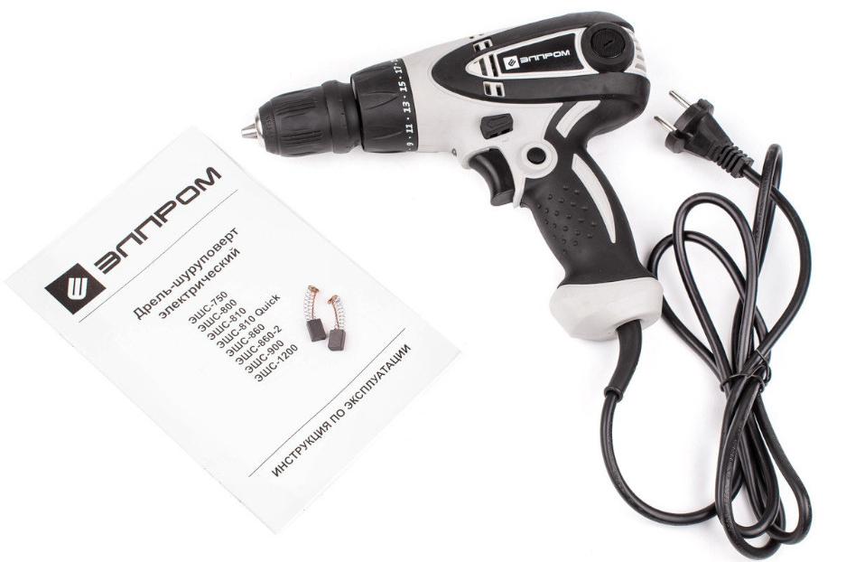 Мережевий шурупокрут Елпром ЕШС-810 Quick