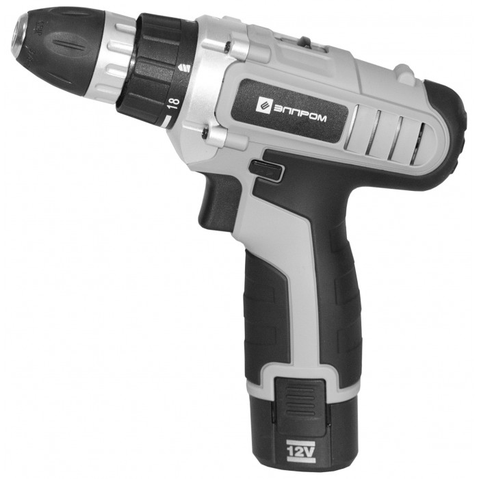 Акумуляторний шурупокрут Елпром ЕДА-12-2-Li-ion