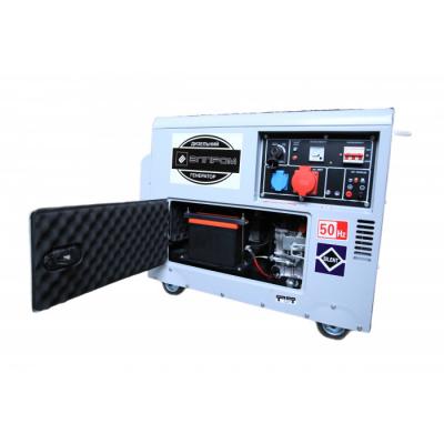 Генератор дизельний Елпром ЕДГ-5500Е/3 SILENT