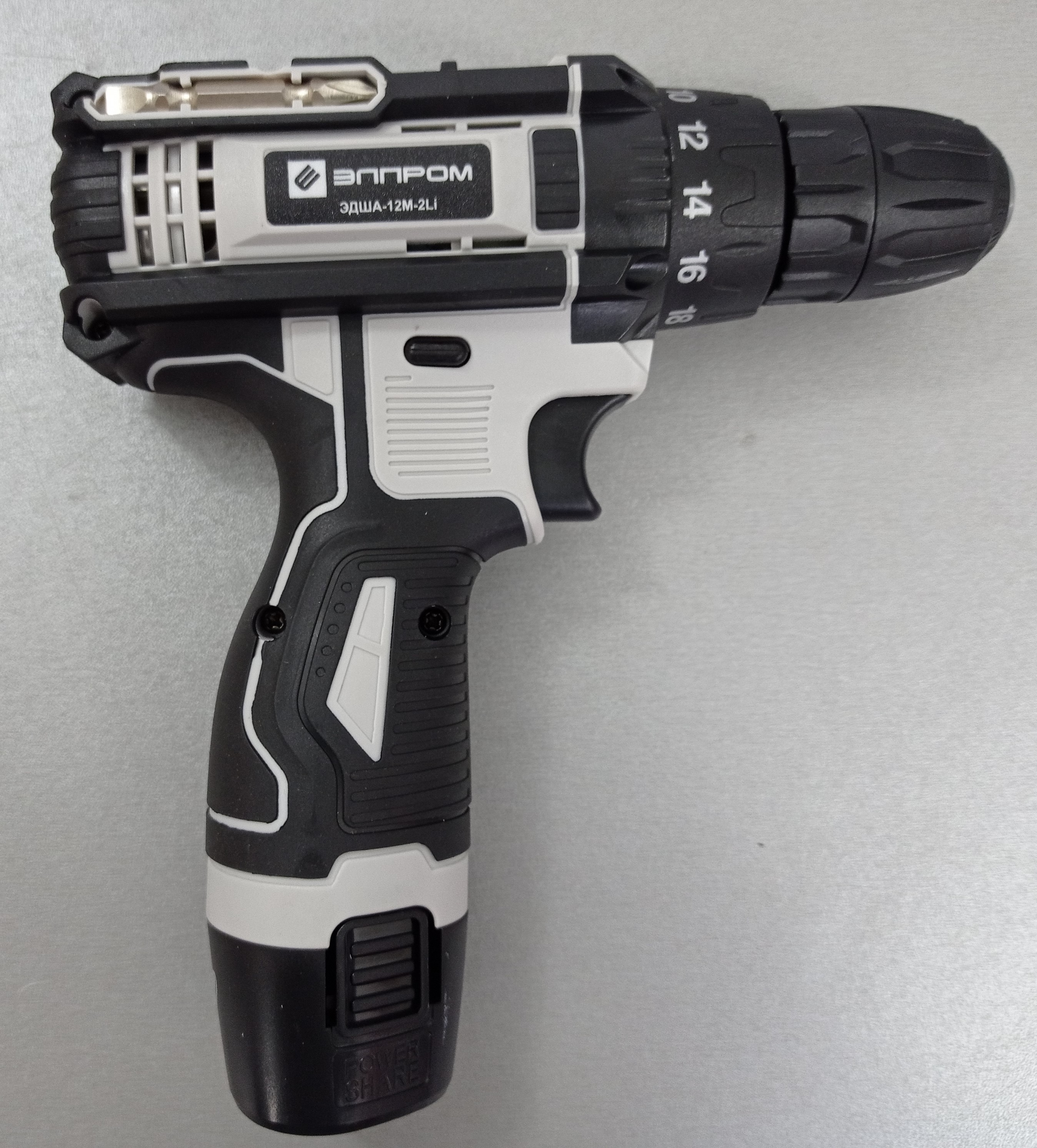 Акумуляторний шурупокрут Eлпром ЕДША-12М-2Li-ion
