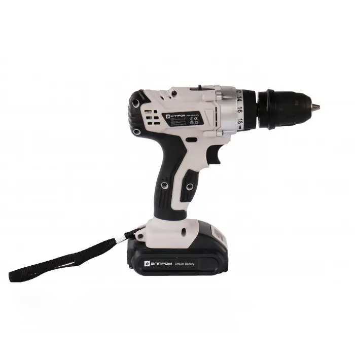 Акумуляторний шурупокрут Елпром ЕДША-18М-2Li Quick