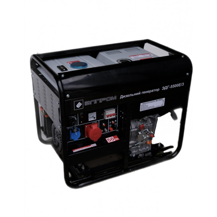 Генератор дизельний Елпром ЕДГ-5500Е/3